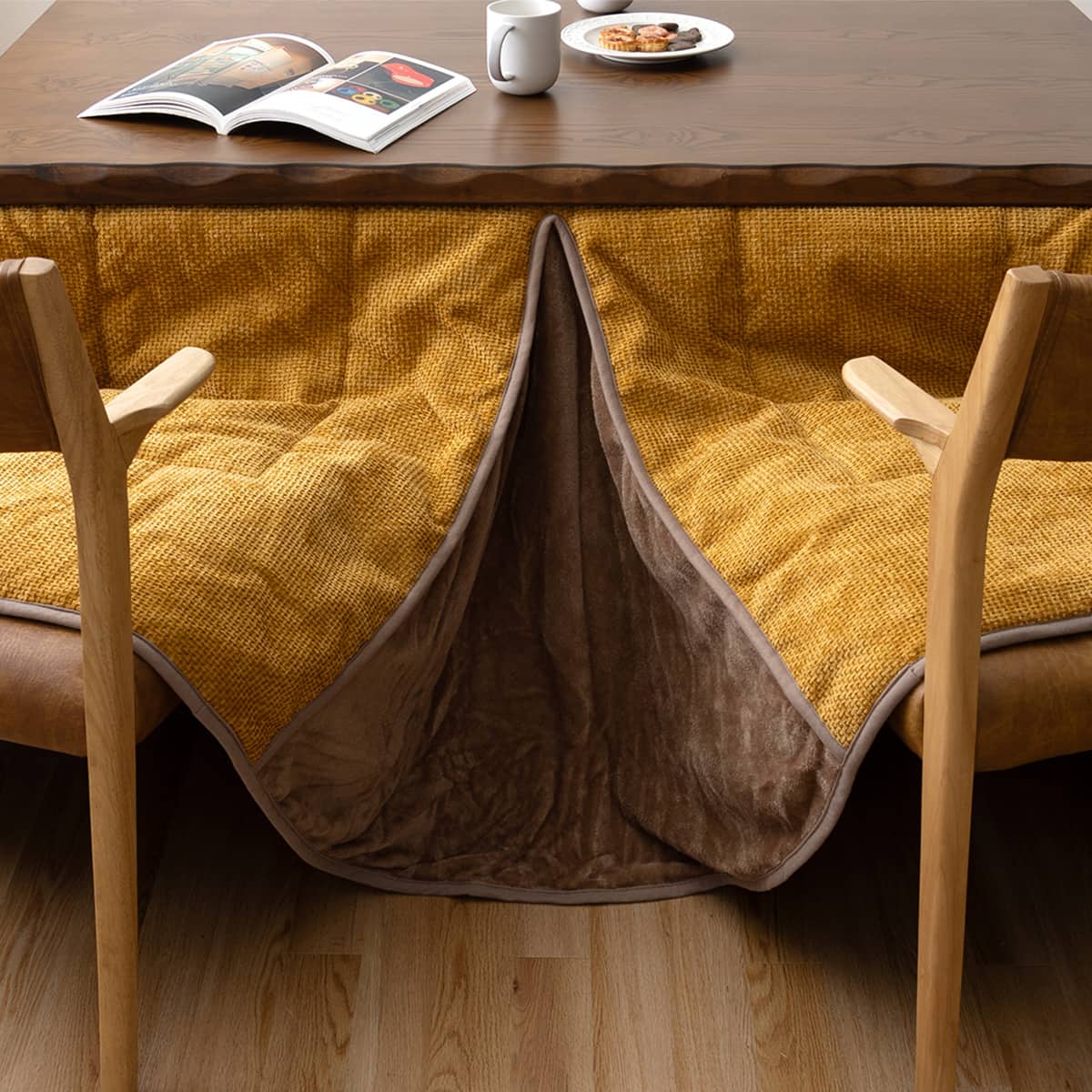 ハイタイプこたつ掛布団 フルド 225×280cm(イエロー) | ニトリネット