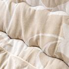 【日本製】ふっくらボリューム ジャガードこたつ掛ふとん 正方形(ルシオ/アイボリー) 2枚目画像