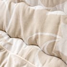 【日本製】ふっくらボリューム ジャガードこたつ掛ふとん 正方形(ルシオ/アイボリー) 2枚目画像