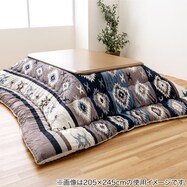 【日本製】ふっくら 起毛こたつ厚掛ふとん(ロザン)