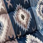 【日本製】ふっくら 起毛こたつ厚掛ふとん 正方形(ロザン/グレー) 2枚目画像