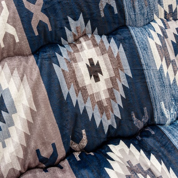 【日本製】ふっくら 起毛こたつ厚掛ふとん 正方形(ロザン/グレー) 2枚目画像