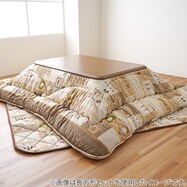 【日本製】ふっくら 綿100%こたつ厚掛ふとん&敷ふとんセット(アムル)