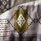 【日本製】ふっくら 綿100%こたつ厚掛ふとん&敷ふとんセット 正方形(アムル/グレー) 3枚目画像