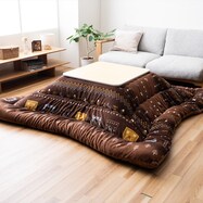 【日本製】ふっくら 起毛こたつ厚掛ふとん(カリエ)