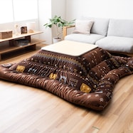 【日本製】ふっくら 起毛こたつ厚掛ふとん(カリエ)