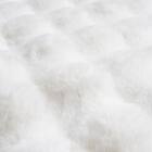 もこもこ ラビットファー調2枚合わせブランケット 100×140cm 5枚目画像