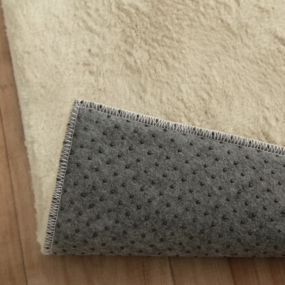 韓国風シンプルラグ 95×185cm (LPC BE) 6枚目画像