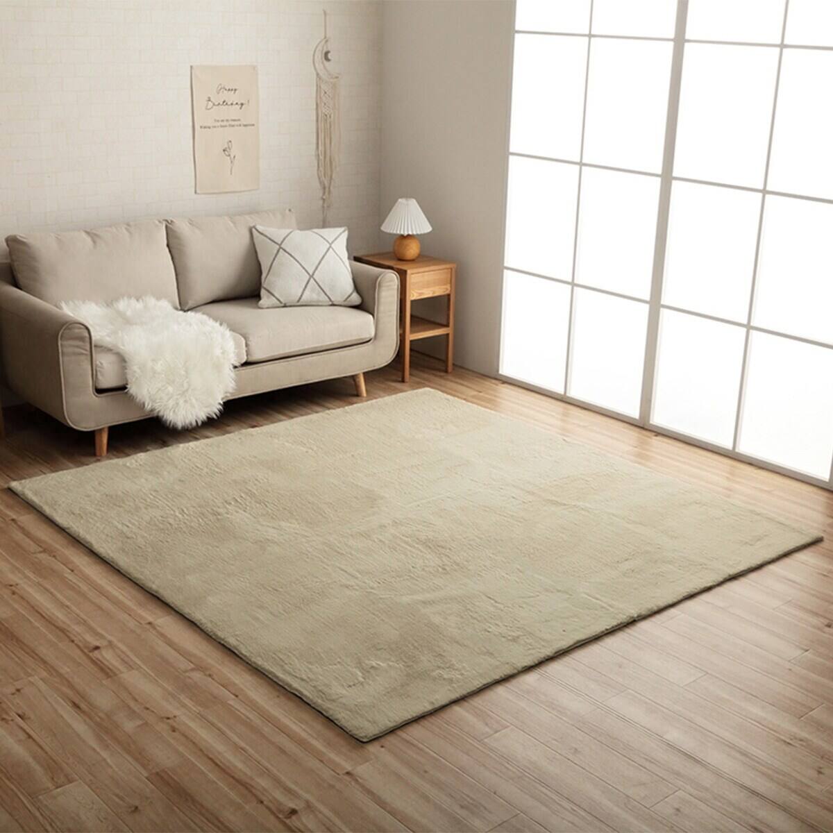 韓国風シンプルラグ 200×200cm (LPC BE) | ニトリネット【公式】 家具