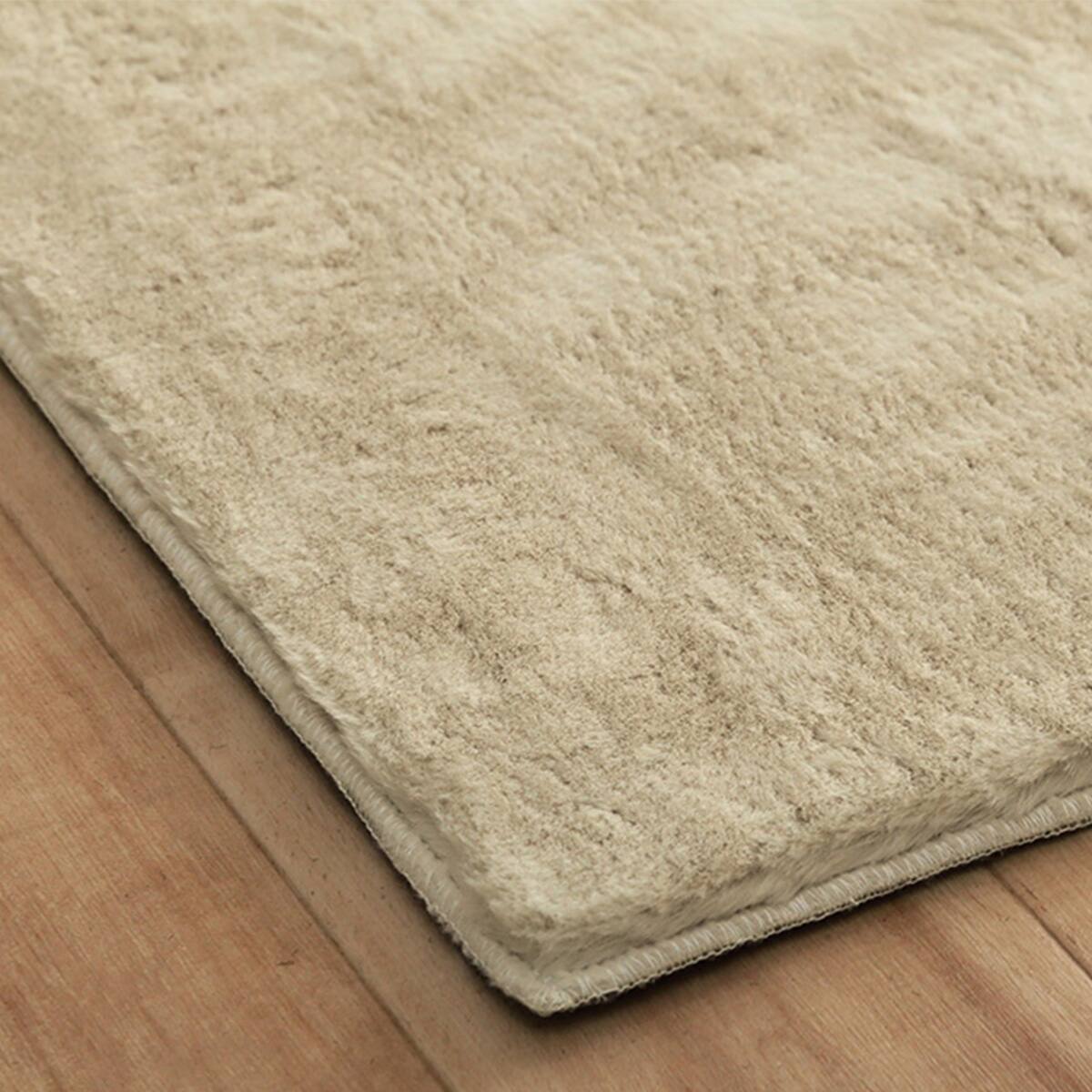 韓国風シンプルラグ 200×200cm (LPC BE) | ニトリネット【公式】 家具