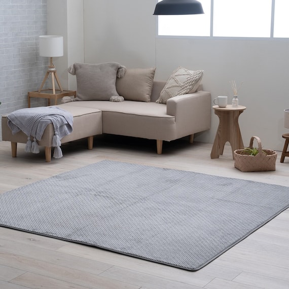 ぽこぽこ サンゴマイヤーラグ ラムリー 180×180cm(グレー) 1枚目画像