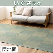 【両面使える】い草ラグ ルネ 団地間