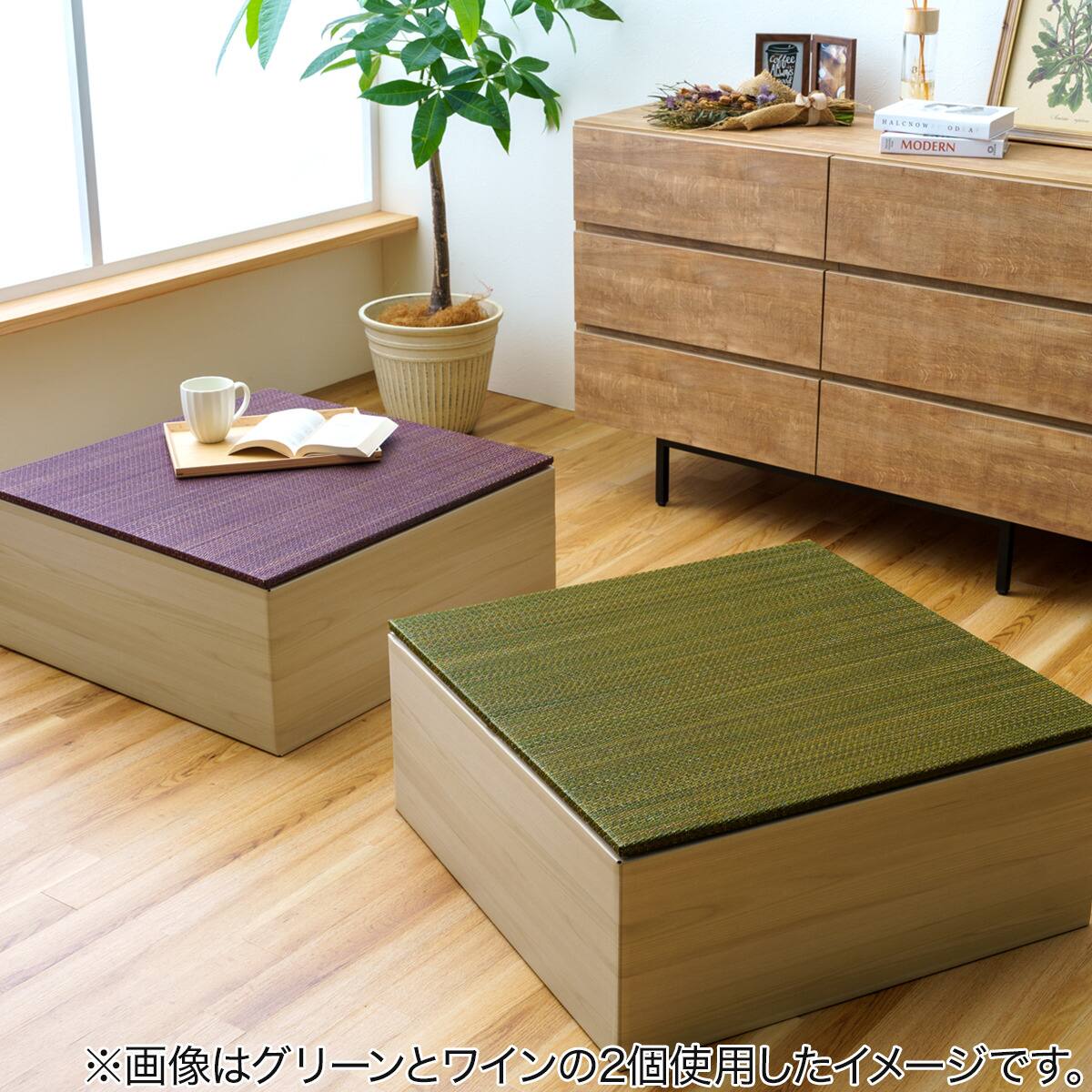 小上がり　畳　（直取引　15000円） 小上がり段ボール畳(グリーン) | ニトリネット【公式】 家具