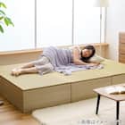 小上がり段ボール畳 2個セット(無地) 2枚目画像