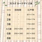 竹ラグ ヨーク 江戸間2畳 11枚目画像