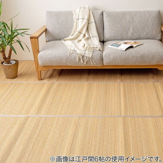 竹ラグ ヨーク 団地間6畳 2枚目画像