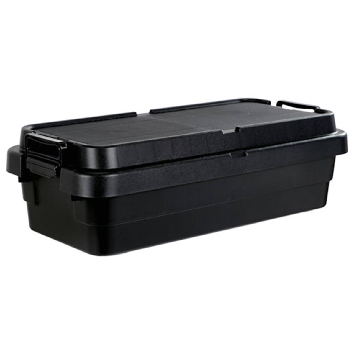 TRUSCO 道具箱トランクカーゴ フラット天板浅型 40L(ブラック