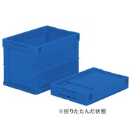 TRUSCO 薄型折りたたみコンテナ フタなし 20L