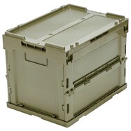 TRUSCO オリコン α折りたたみコンテナ フタ付 20L