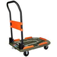 TRUSCO 樹脂台車 カルティオ(新型) 780×490 折畳 樹脂ストッパー付