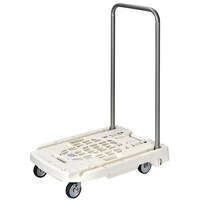 TRUSCO樹脂台車 こまわり君(新型) ニトリ限定ホワイト