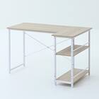 ラック付きL字デスク (ホワイト) 4枚目画像