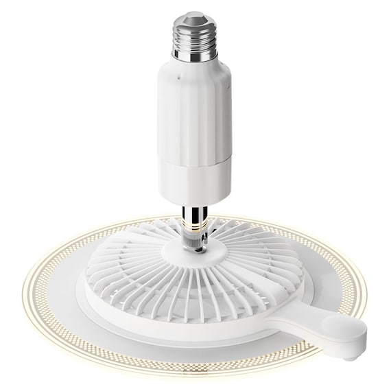 人感センサー搭載 ファン付きライト (ソケットモデル) 3枚目画像