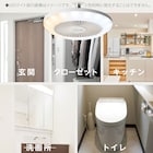 ルミナスLEDライト付きファン (引掛けモデル) 7枚目画像