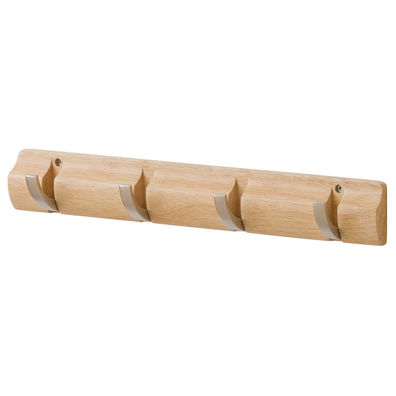 ピン止めウォールハンガー4連(ナチュラル) 1枚目画像