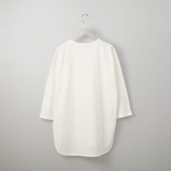 汗じみ防止裾ラウンドクルーネックプルオーバー (61015) 2枚目画像