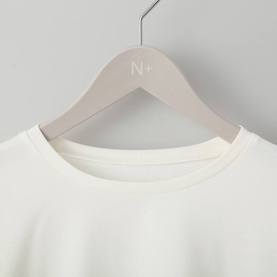 汗じみ防止裾ラウンドクルーネックプルオーバー　(61015) 4枚目画像