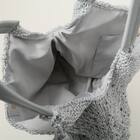 透かし編みバッグＣ１　(91011) 5枚目画像