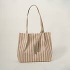 軽量ストライプショルダーバッグ　(91013) 1枚目画像