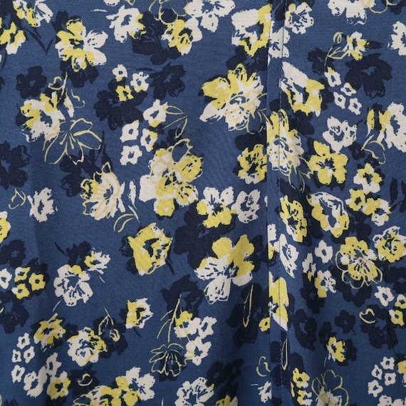 レーヨン花柄Ｖネックブラウス　(51020) 3枚目画像