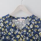 レーヨン花柄Ｖネックブラウス　(51020) 5枚目画像