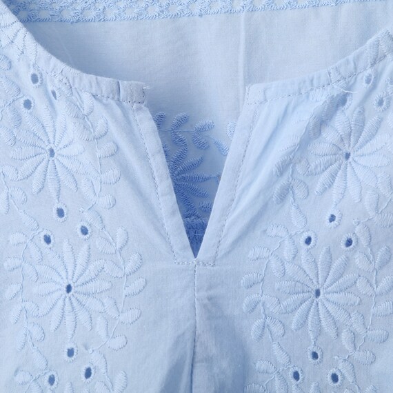 シフリー花柄刺繍ブラウス　(51015) 5枚目画像