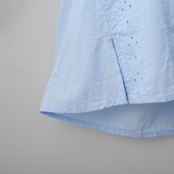 シフリー花柄刺繍ブラウス　(51015) 8枚目画像