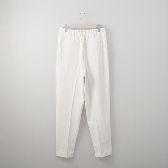 透けにくい白テーパードパンツ (21017) 2枚目画像