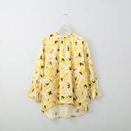 【N+商品】アートタッチ花柄ブラウス　(51023)
