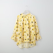 アートタッチ花柄ブラウス (51023)