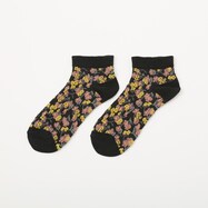 【N+商品】大人の楽らくソックスフロート花柄タイプ　(91037)