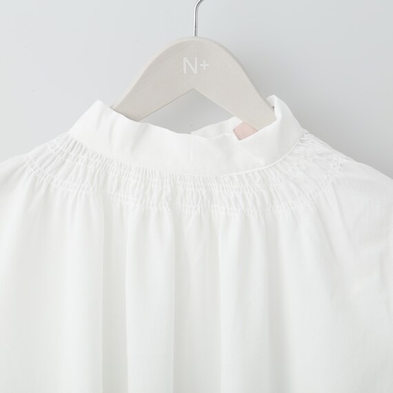 スタンドネックシャーリングブラウス (51022) 4枚目画像