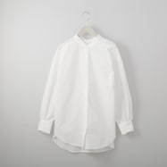 ボリューム袖スタンドカラーブラウス (51026)