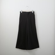 【N+商品】接触冷感麻混ワイドパンツショート丈　(21030)