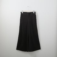 接触冷感麻混ワイドパンツショート丈 (21030)