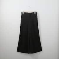 接触冷感麻混ワイドパンツショート丈 (21030)