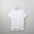 接触冷感UVカットUSAコットン裾タックTシャツ (61018) 1枚目画像