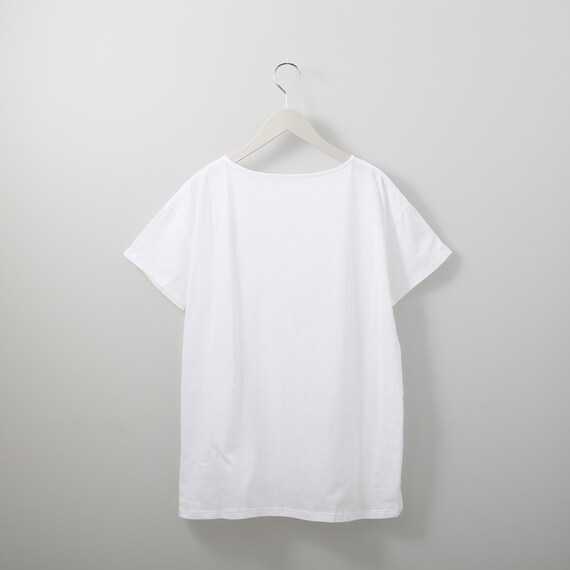 接触冷感ＵＶカットＵＳＡコットン裾タックＴシャツ　(61018) 2枚目画像