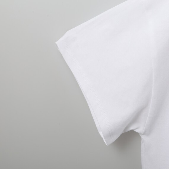 接触冷感ＵＶカットＵＳＡコットン裾タックＴシャツ　(61018) 4枚目画像