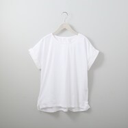 【N+商品】接触冷感ＵＶカットＵＳＡコットンバックタックＴシャツ　(61019)